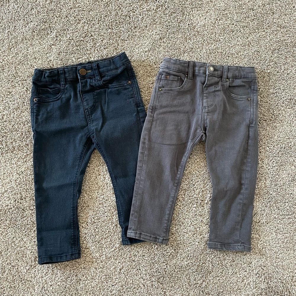 2 Pairs of Zara Toddler Skinny Jean